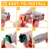 Knoweasy 338pcs DT Deutsch Connector Kit with Crimper