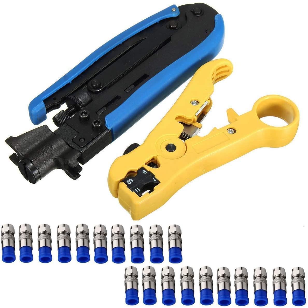 coax cable crimping tool