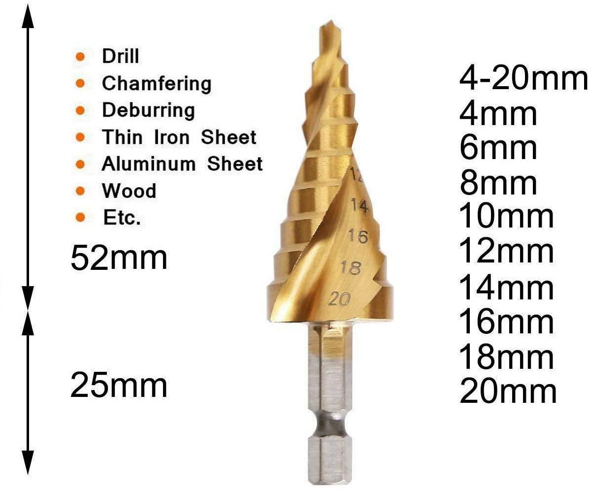 16mm step 2024 drill bit