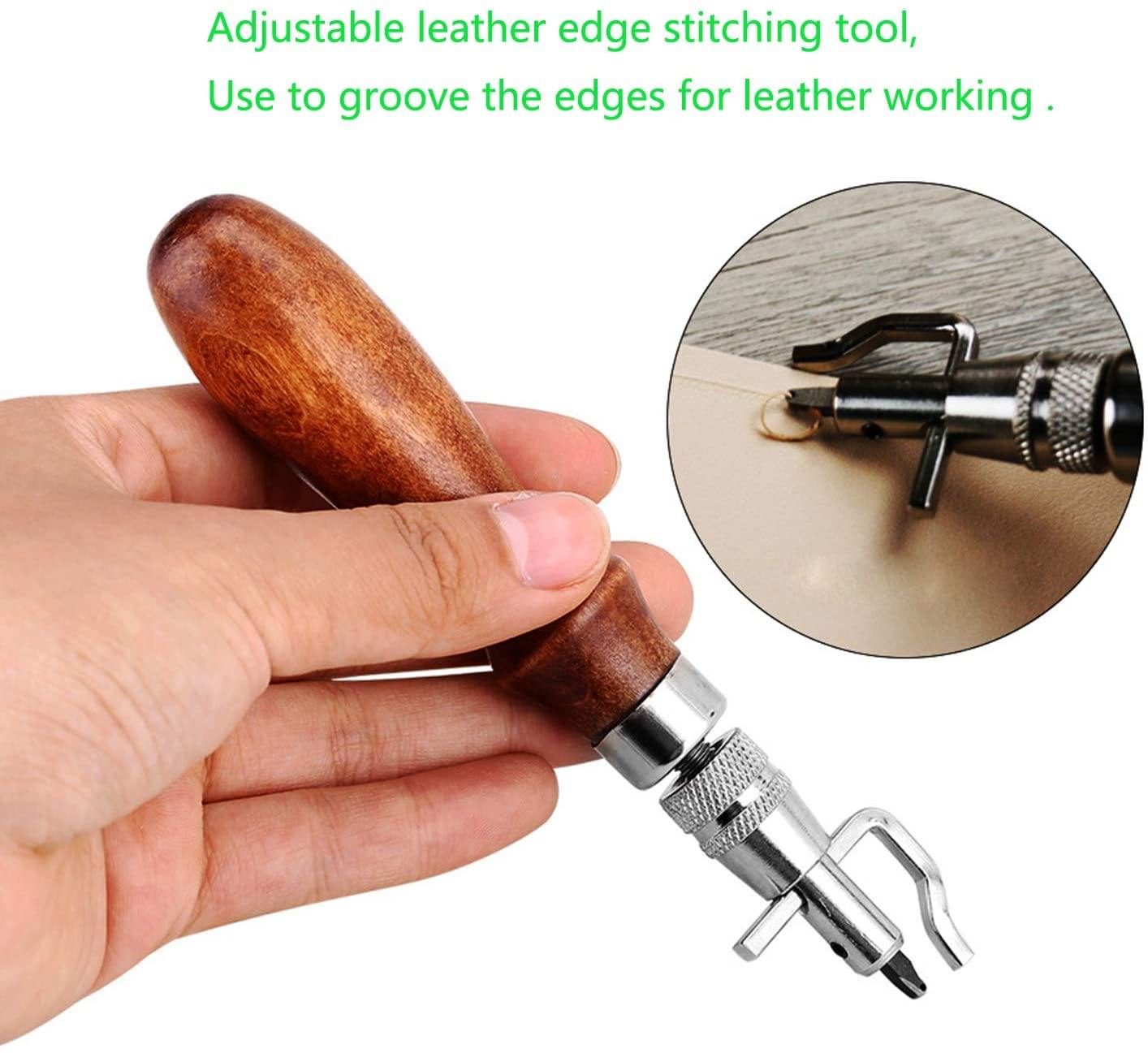 Sewing Awl Kit,Knoweasy Handmade Leather Sewing Machine,Fabric Sewing -  knoweasy