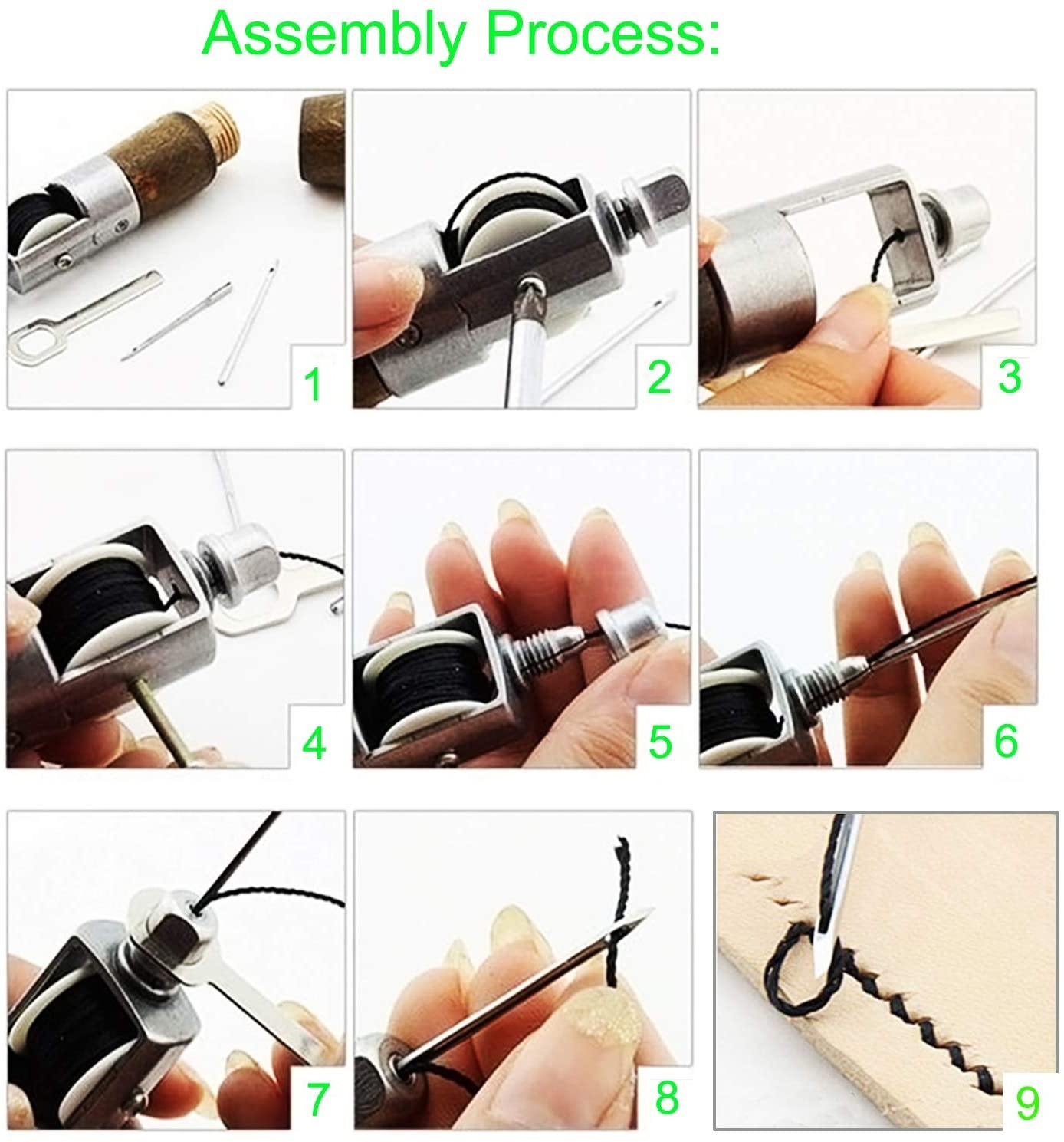 How to Use the Stitching Awl 